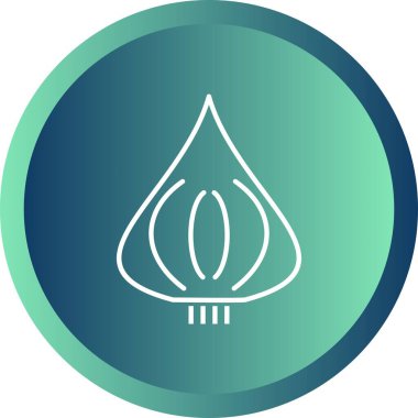 Benzersiz Pancar Vektör Satırı Simgesi