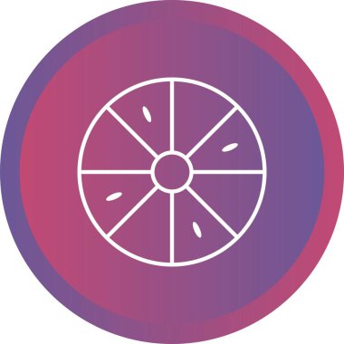 Eşsiz Limon Vektör Satırı Simgesi