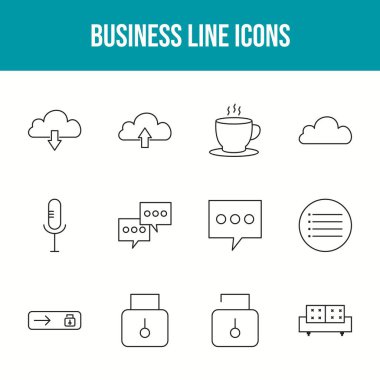 Güzel İş 12 Vektör Simgeleri