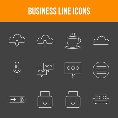 Güzel İş 12 Vektör Simgeleri