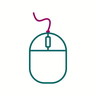 Eşsiz Fare Vektör Satırı Simgesi