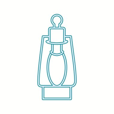 Eşsiz Laltain Vektör Satır Simgesi