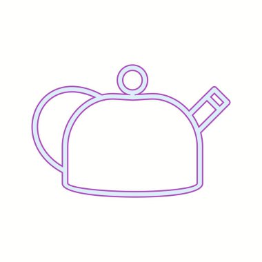 Eşsiz Kettle Vektör Satırı Simgesi