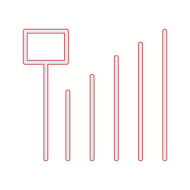 Eşsiz Vektör Satırı Simgesi