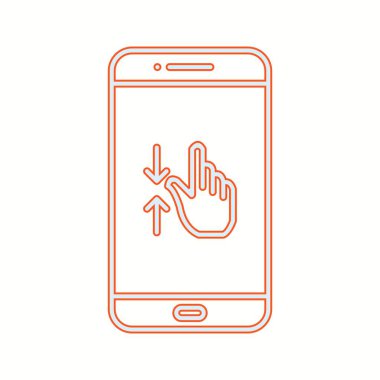 Eşsiz Hareketler Vektör Satırı Simgesi