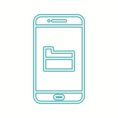 Eşsiz Dizin Vektör Satırı Simgesi