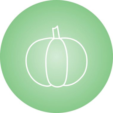 Eşsiz Biber Vektör Satırı Simgesi