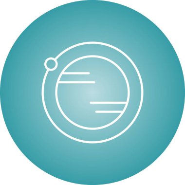 Eşsiz Yörünge Vektör Satırı Simgesi