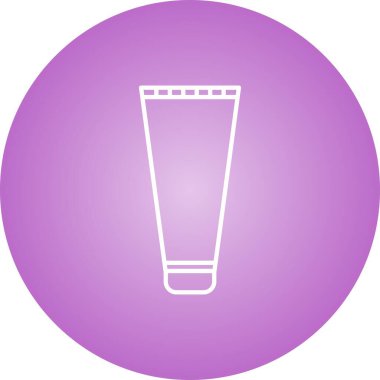 Benzersiz Tıraş Kremi Vektör Satırı Simgesi