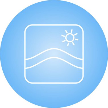 Eşsiz Duvar Kağıdı Vektör Satırı Simgesi