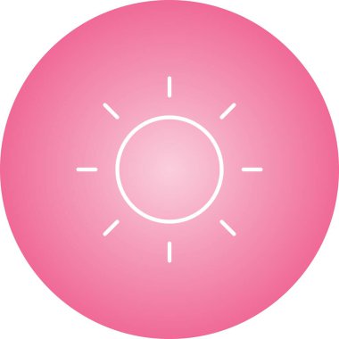 Eşsiz Sun Ii Telefon Vektör Hattı Simgesi