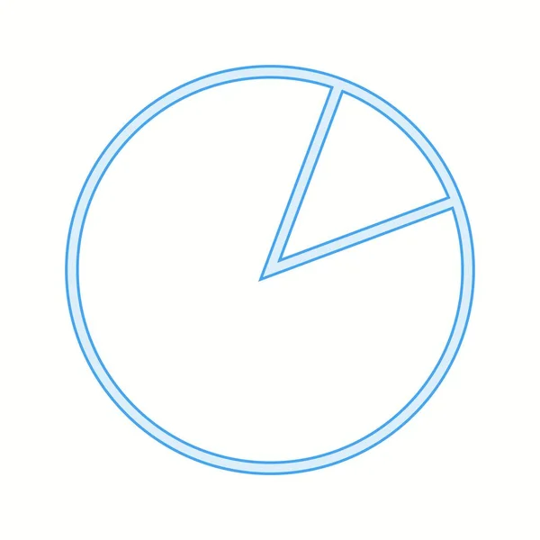 Einzigartiges Vektor Line Icon Zur Datennutzung — Stockvektor