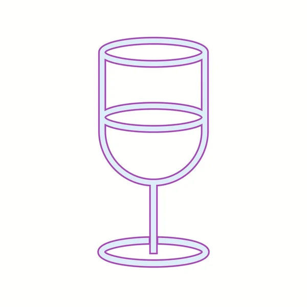 Einzigartiges Soft Drink Vector Line Icon — Stockvektor