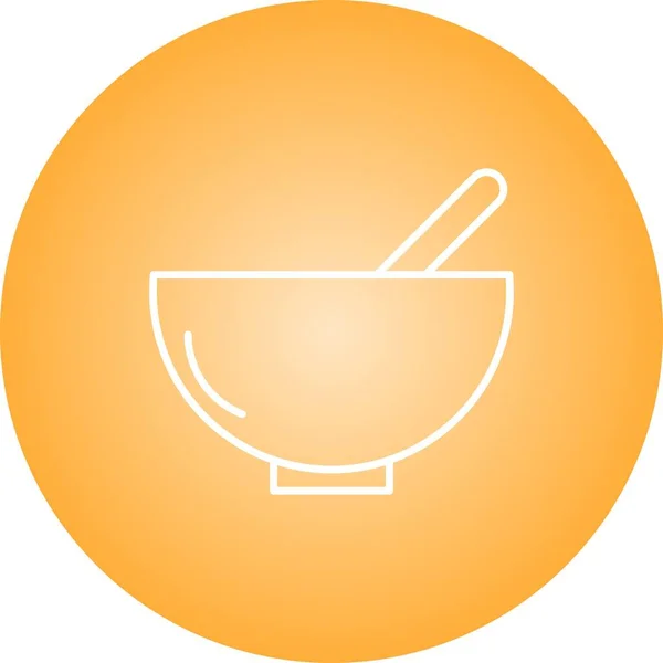 Unique Food Vector Line Icon — Stock Vector