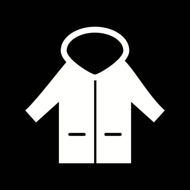 Eşsiz Ceket Vektörü Kabartma Simgesi