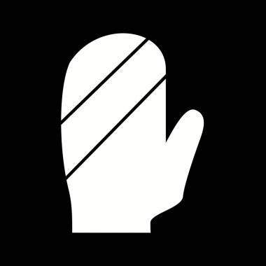 Eşsiz Fırınlama Eldiven Vektörü Kabartma Simgesi