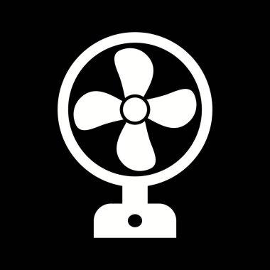 Eşsiz Fan Vektörü Kabartma Simgesi