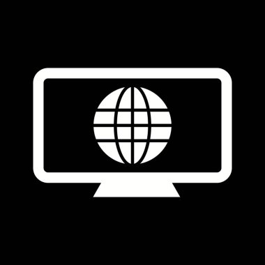 Benzersiz İnternet Vektör Kabartma Simgesi