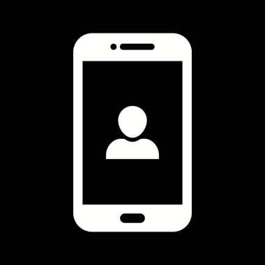 Eşsiz Kullanıcı Hesap Vektörü Glyph Simgesi