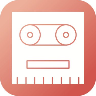 Eşsiz Kayıt Vektörü Kabartma Simgesi