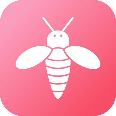 Eşsiz Bal Arısı Vektör Kabartma Simgesi