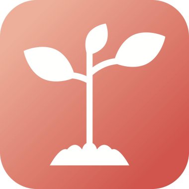 Eşsiz Bitki Vektör Satırı Simgesi