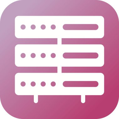 Eşsiz Depolama Vektörü Kabartma Simgesi