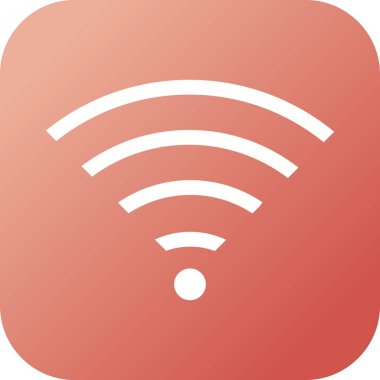 Eşsiz Wiifi Vektör Kabartma Simgesi
