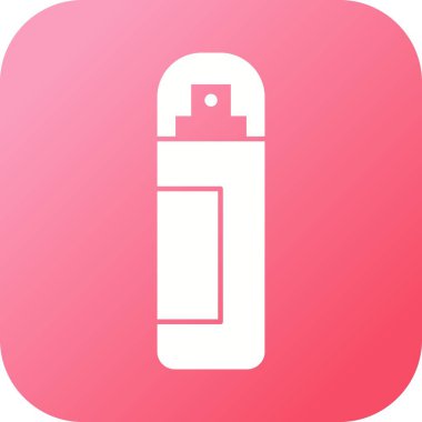 Benzersiz püskürtme vektörü kabartma simgesi