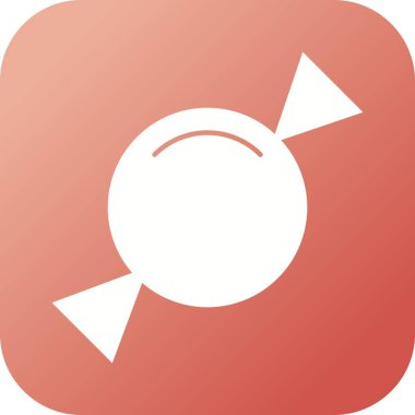 Benzersiz Şeker Vektörü Kabartma Simgesi