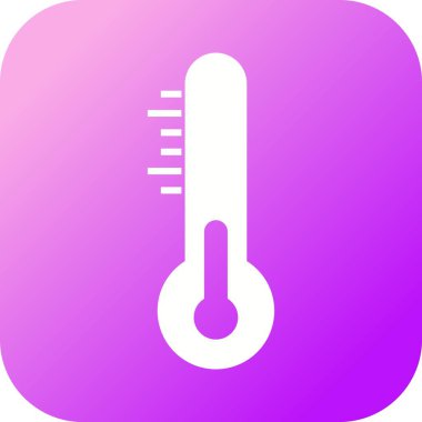 Eşsiz Sıcaklık Vektörü Kabartma Simgesi