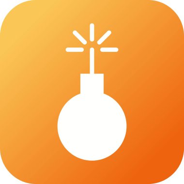 Benzersiz Patlama Vektörü Kabartma Simgesi