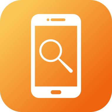 Eşsiz Arama Vektörü Kabartma Simgesi