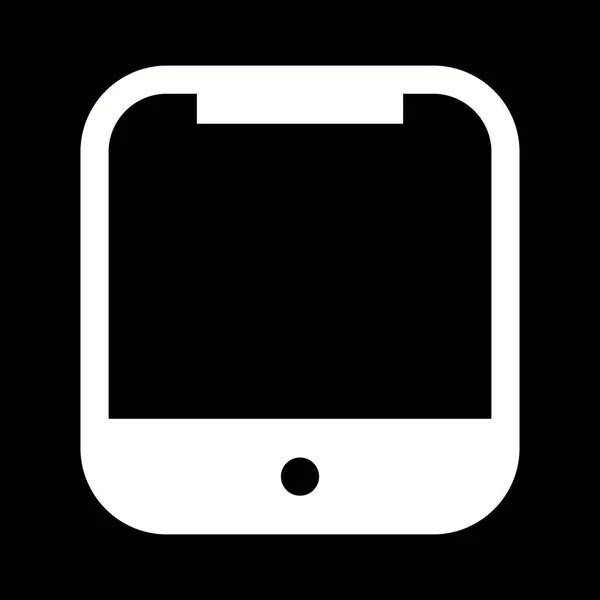 Einzigartiges Smart Device Vector Glyph Icon — Stockvektor