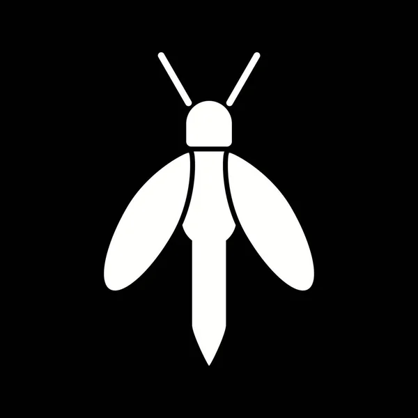 Unikalna Ikona Firefly Glyph Vector — Wektor stockowy