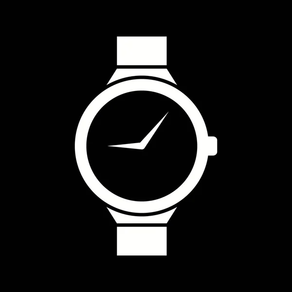 Unieke Casual Watch Vector Glyph Icoon — Stockvector