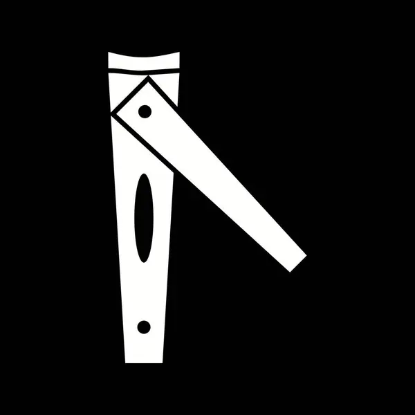 Уникальная Векторная Икона Глиф — стоковый вектор