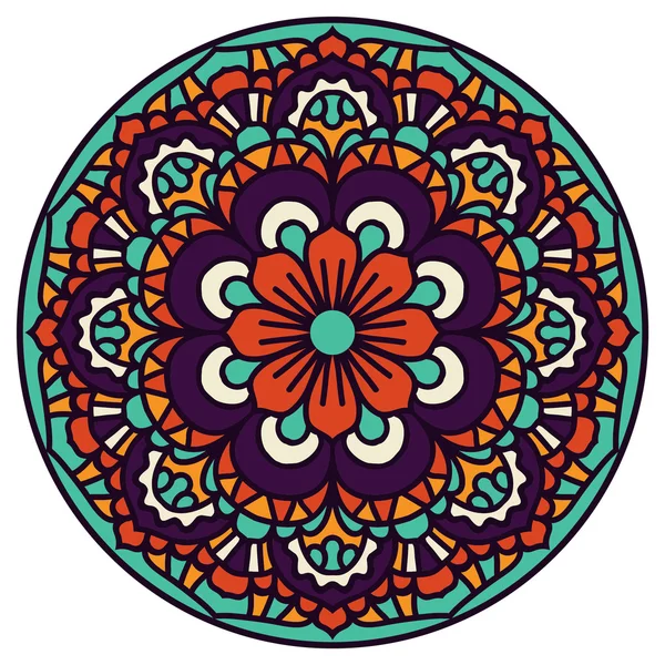 Mandala. Vektor ethnischen orientalischen Kreis Ornament. — Stockvektor