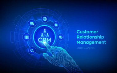 CRM - Müşteri İlişkileri Yönetimi. Girişim İletişim ve planlama yazılım kavramı.