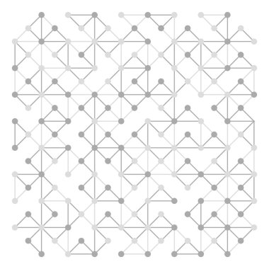 soyut hatları desenini