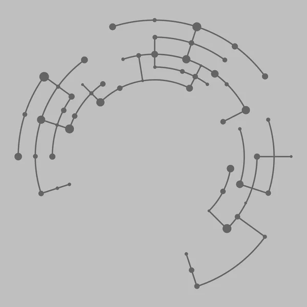 Cercle vectoriel abstrait — Image vectorielle