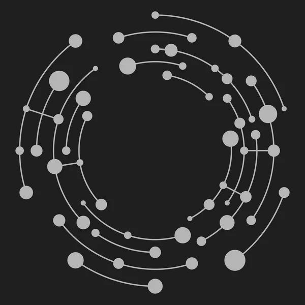 Cercles vectoriels abstraits — Image vectorielle