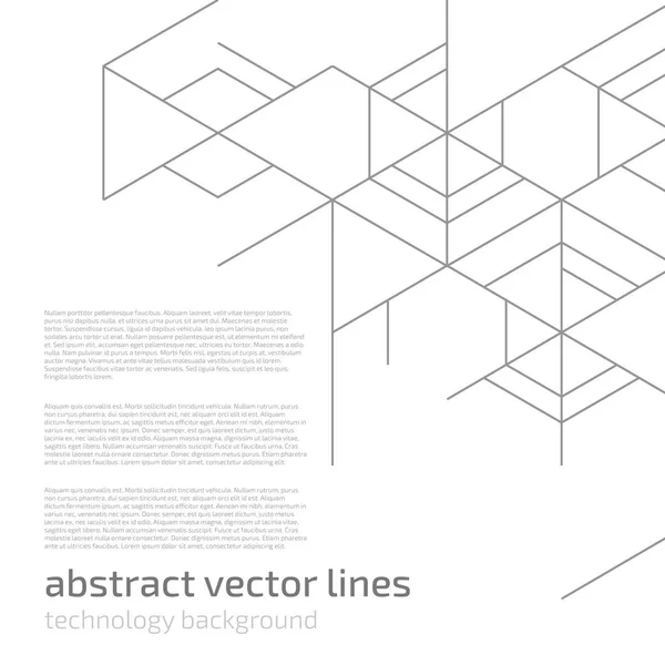 Célula vetora abstrata — Vetor de Stock