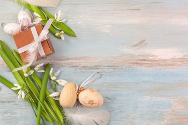 Geleneksel Paskalya arka plan.