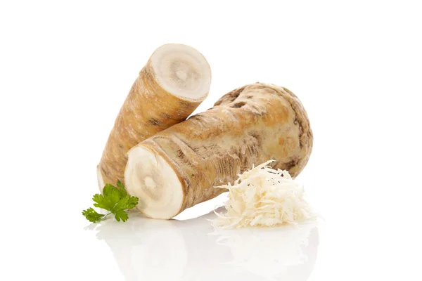 Horseradish root isolated. — Stock Photo, Image