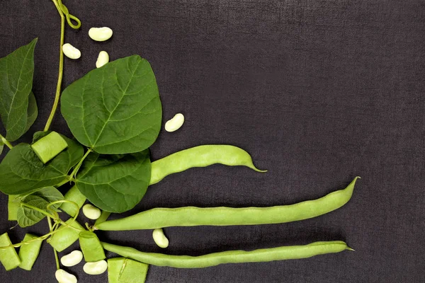 Raw green beans. — Stock Photo, Image