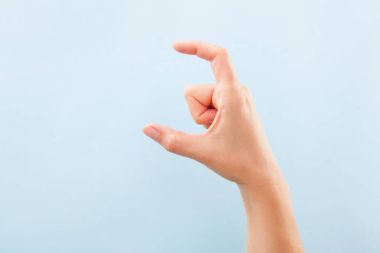 BSL Fingerspelling alfabesi.