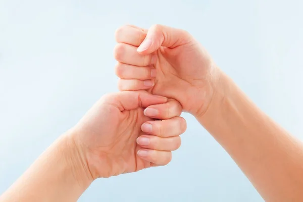 BSL Fingerspelling alphabet. — Stock Photo, Image