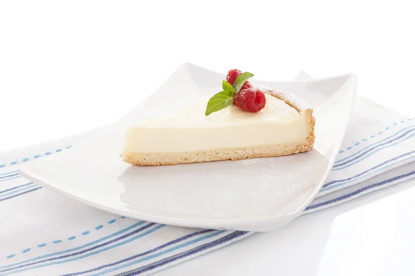 Delicious home made cheese cake — Stock Photo, Image