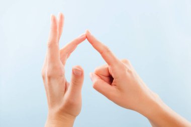 BSL Fingerspelling alfabesi.